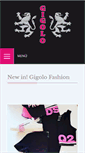 Mobile Screenshot of gigolo-fashion.de